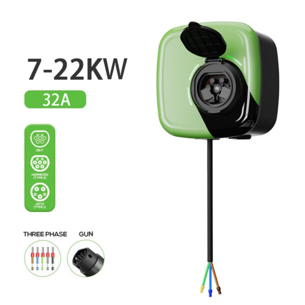 7kw European standard wall charging station